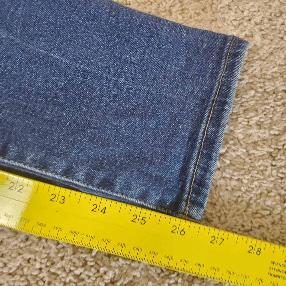 Warp + Weft CDG Paris High Rise Straight Jeans Size 6/28 - Picture 12 of 13
